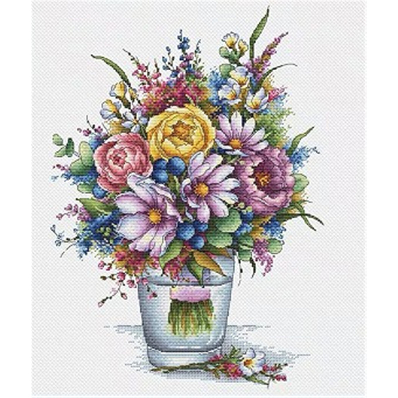 Embroidery World - ZZ6455 Kits de punto de cruz