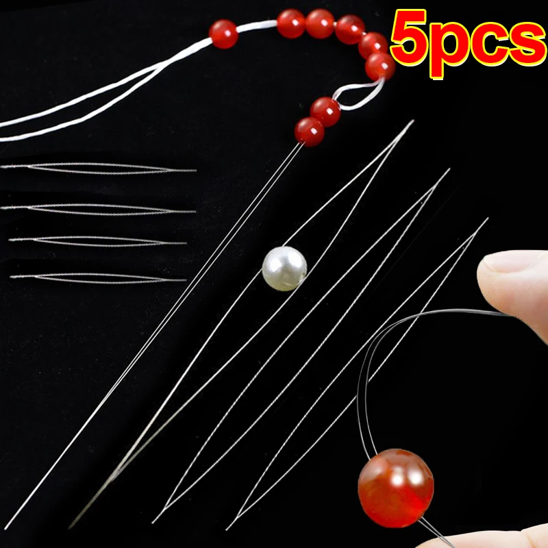 Embroidery Bracelet - 5 unids/set de agujas abiertas para