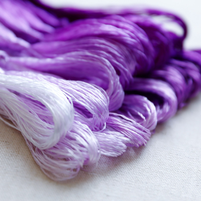 Embroidery Thread Yarn - Hilo de Seda para Bordado de