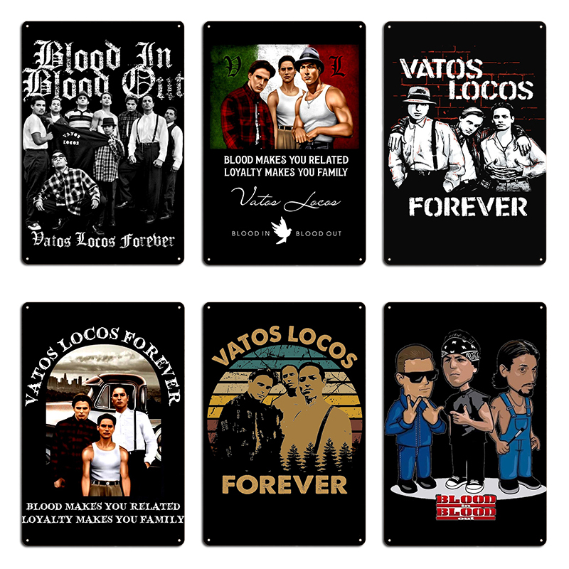 Embroidery Workshop - Vatos Locos sangre en sangre fuera
