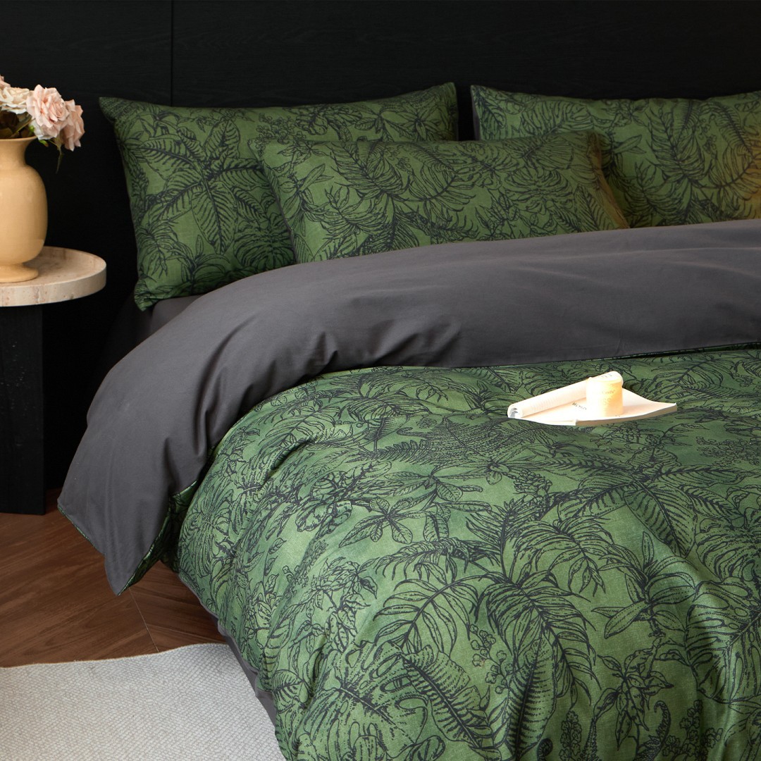 Embroidery Quilt Cover - Juego de Ropa de Cama con