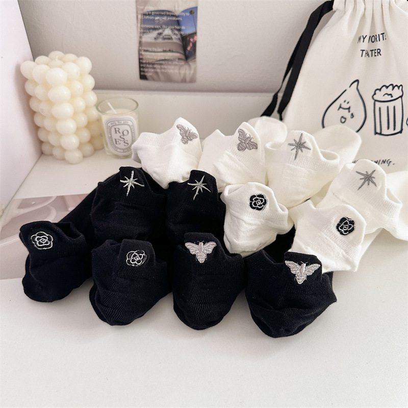 6 pares de calcetines de marca - Embroidery On Socks reseña y precio