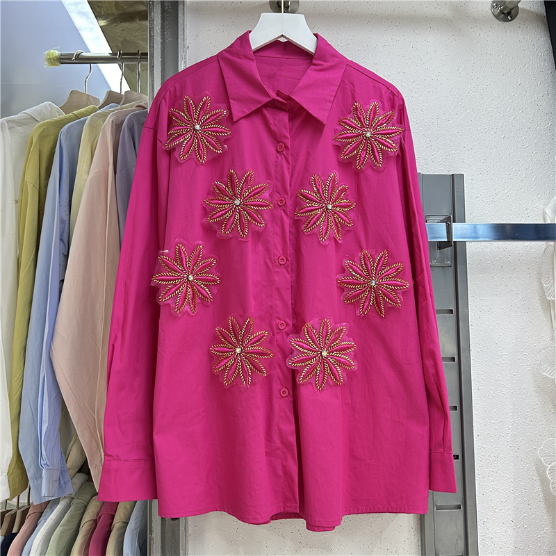 Blusas para Mujer, Camisa Vint - Embroidery Workshop reseña y precio