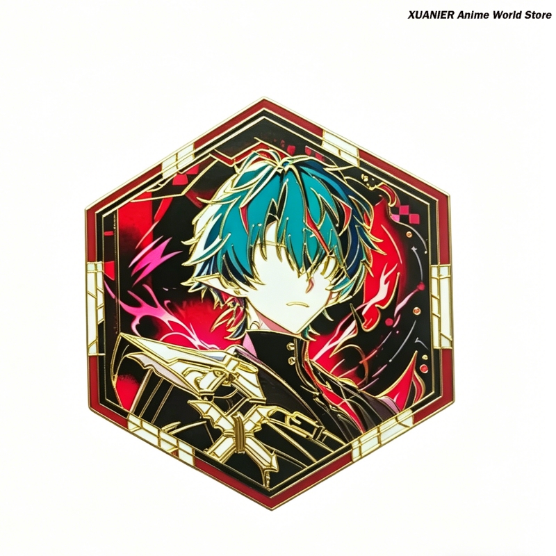 Insignia Metálica de Anime Ark - Embroidery Fabric reseña y precio