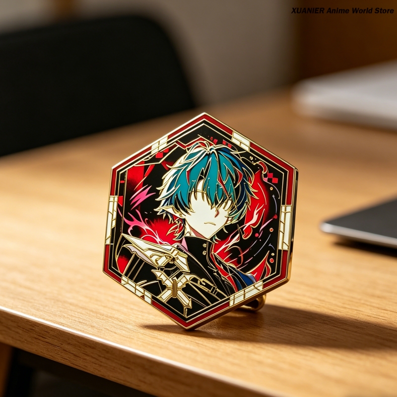 Insignia Metálica de Anime Ark - Embroidery Fabric reseña y precio