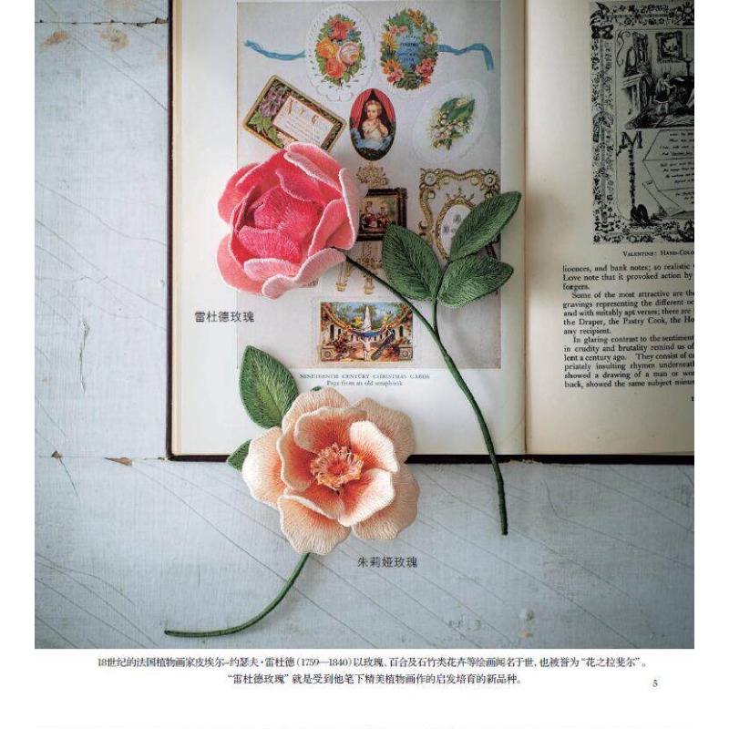 Libro de bordado 3D Stumpwork: - Embroidery World reseña y precio