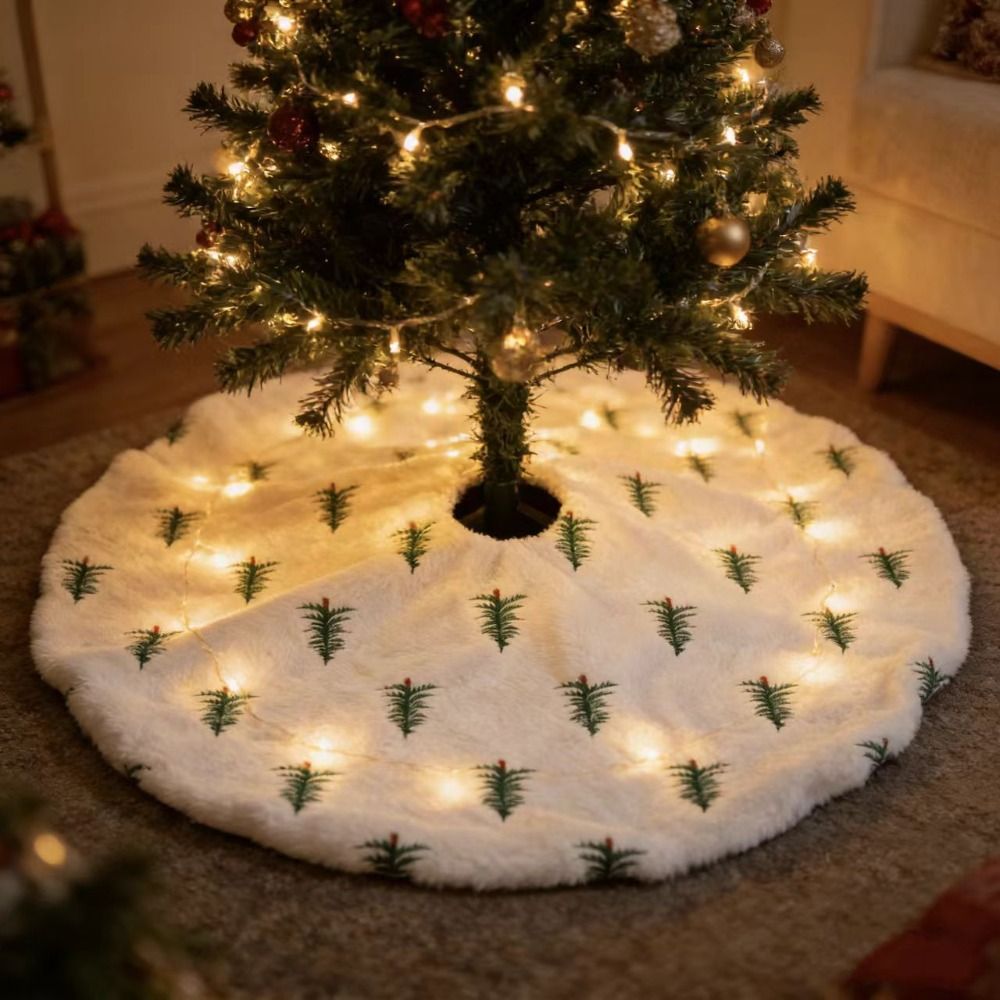 Accesorio Navideño, Falda para - Embroidery Xmas Tree reseña y precio