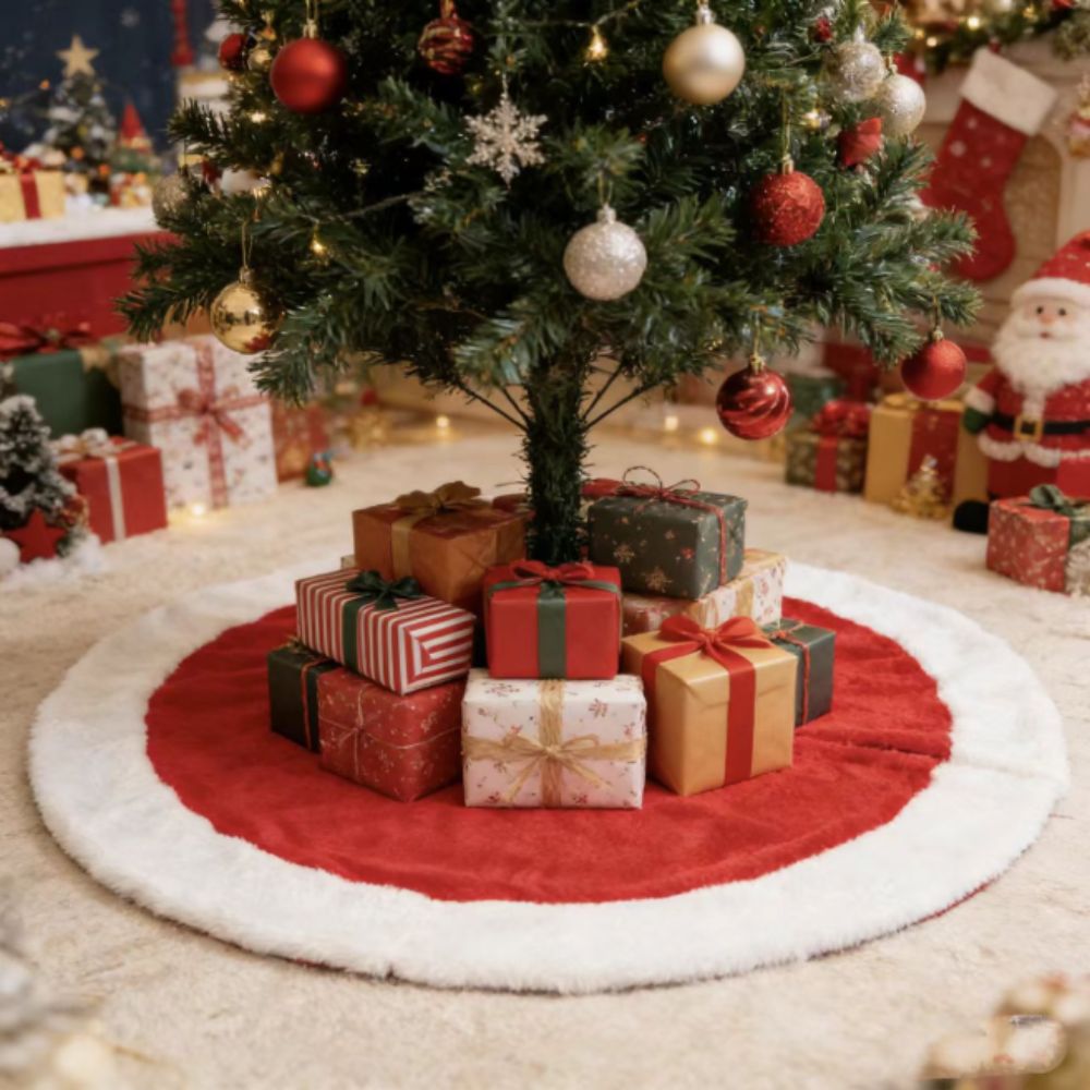 Accesorio Navideño, Falda para - Embroidery Xmas Tree reseña y precio