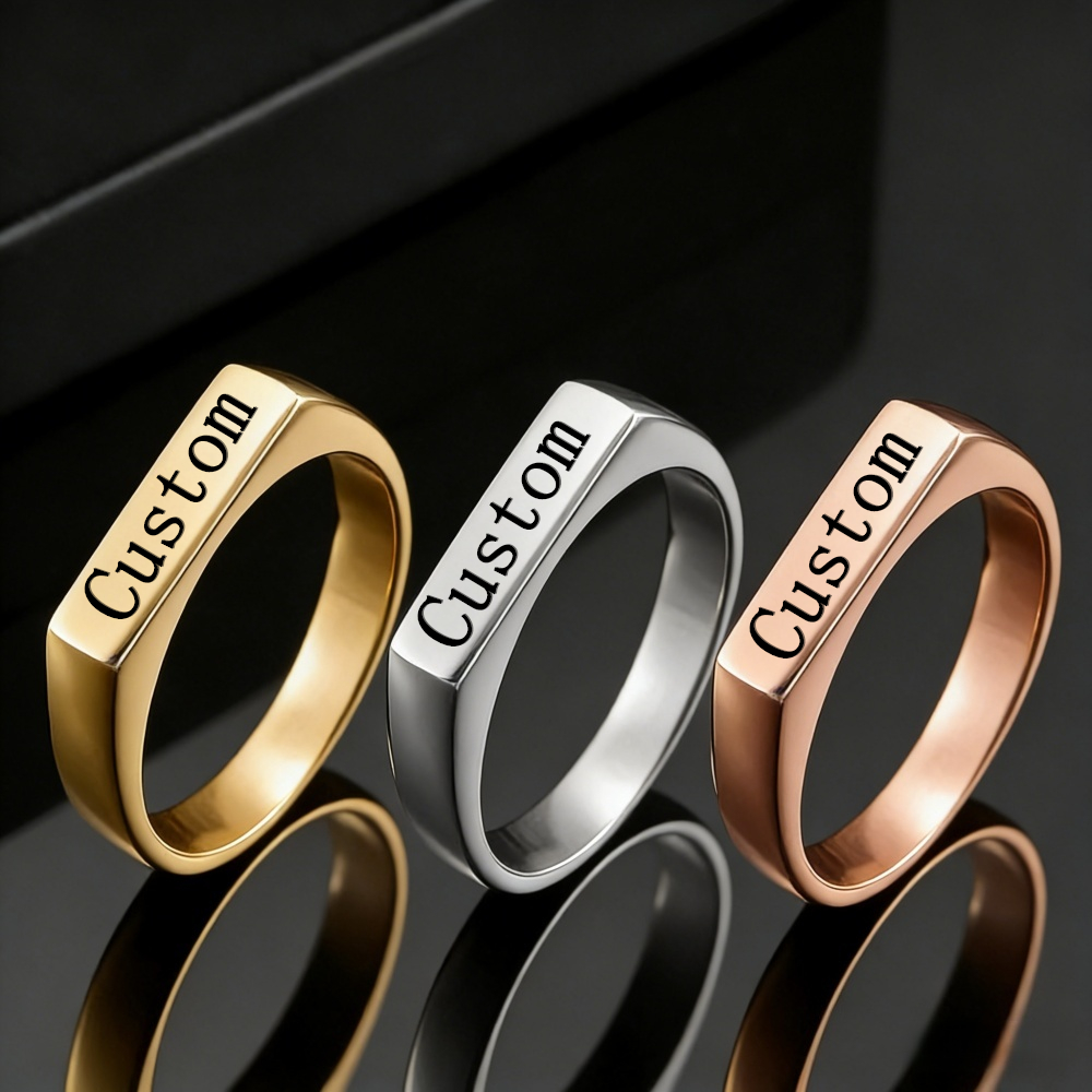 Anillo Personalizado con Nombr - Embroidery Alphabet reseña y precio