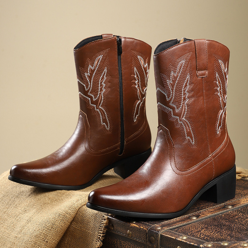 Botas de vaquero del oeste Ret - Embroidery Fabric reseña y precio
