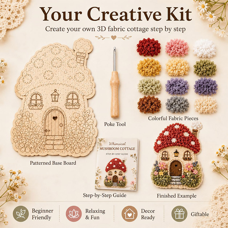 Kit de Arte 3D de Casa de Hong - Embroidery Fabric reseña y precio