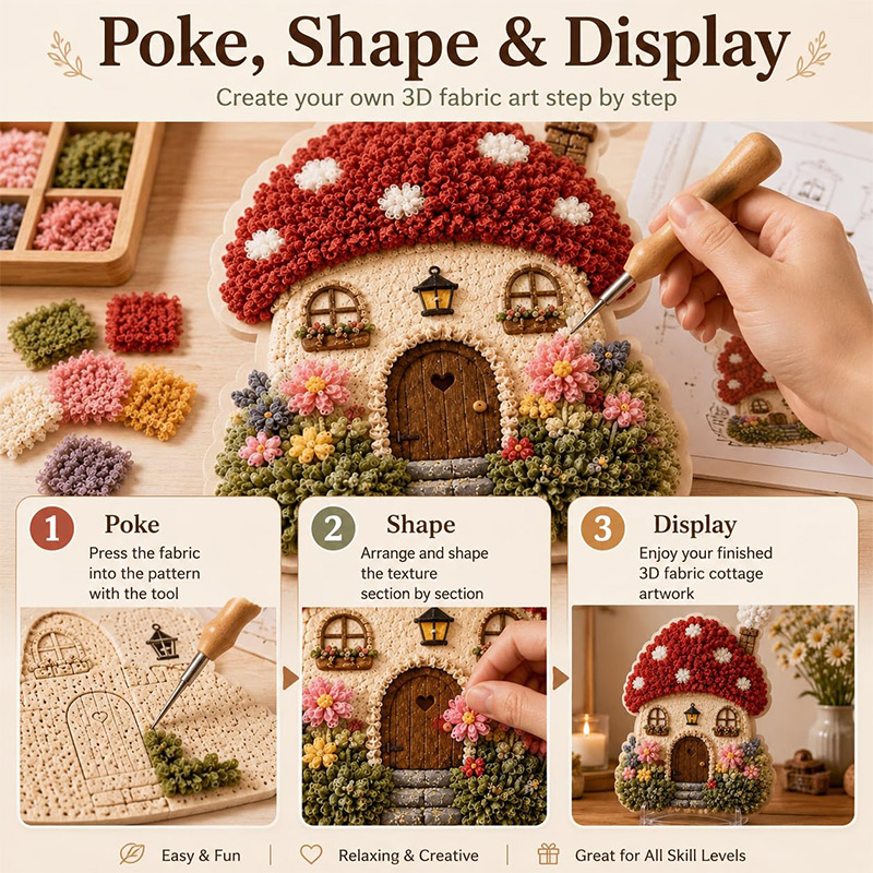 Kit de Arte 3D de Casa de Hong - Embroidery Fabric reseña y precio