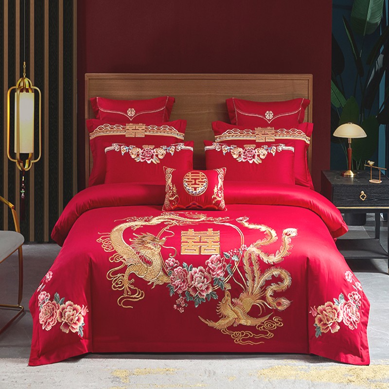 Juego de cama 100% de algodón, - Embroidery Quilt Cover reseña y precio