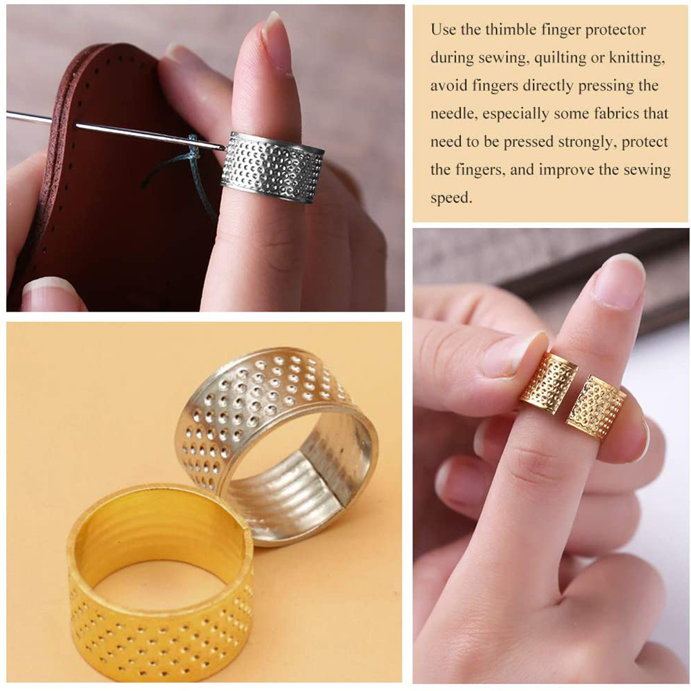 Dedal de costura para trabajo  - Embroidery Workshop reseña y precio