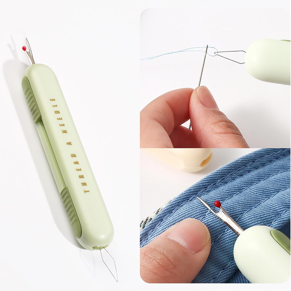 Enhebrador de agujas 2 en 1, h - Embroidery Removal reseña y precio