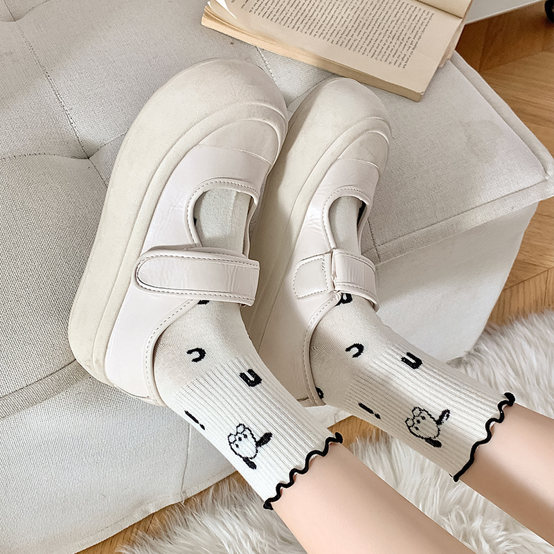 Calcetines de Algodón para Muj - Embroidery On Socks reseña y precio
