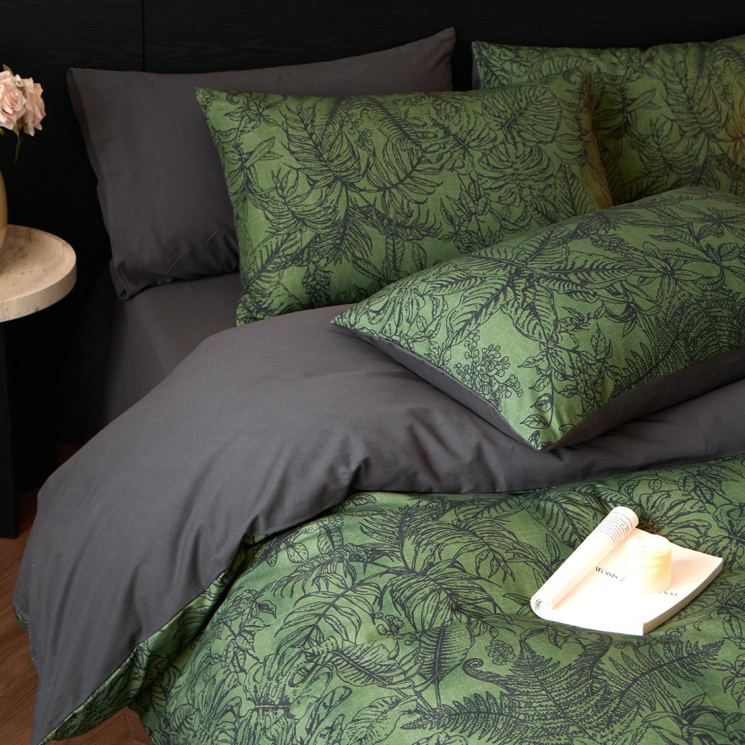Juego de Ropa de Cama con Fund - Embroidery Quilt Cover reseña y precio