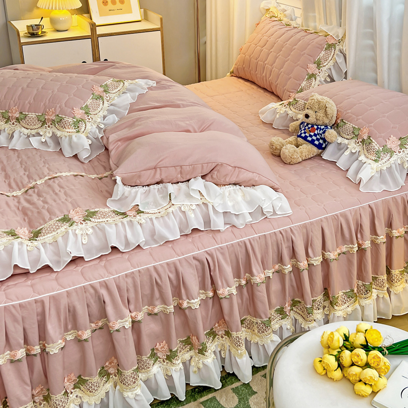 Juego de ropa de cama de estil - Embroidery Quilt Cover reseña y precio