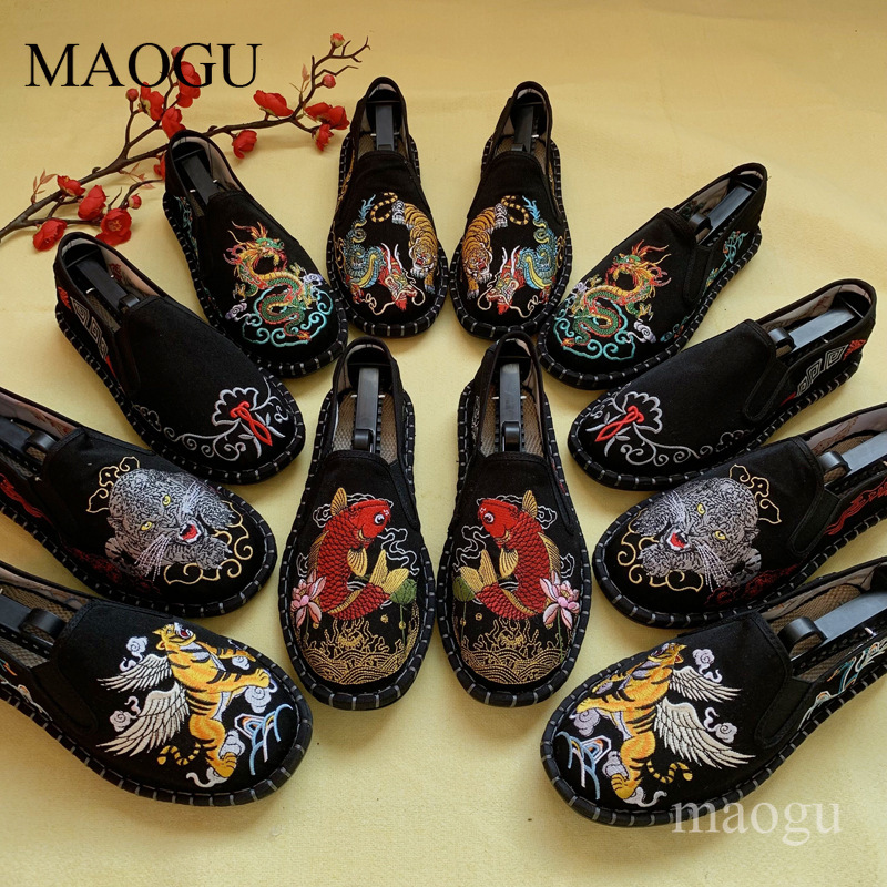 Zapatos Unisex de Estilo Chino - Embroidery Fabric reseña y precio
