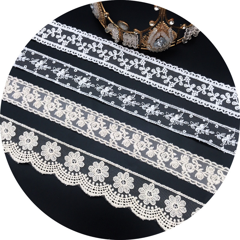 3 yardas/lote bordado blanco B - Embroidery Thread Yarn reseña y precio