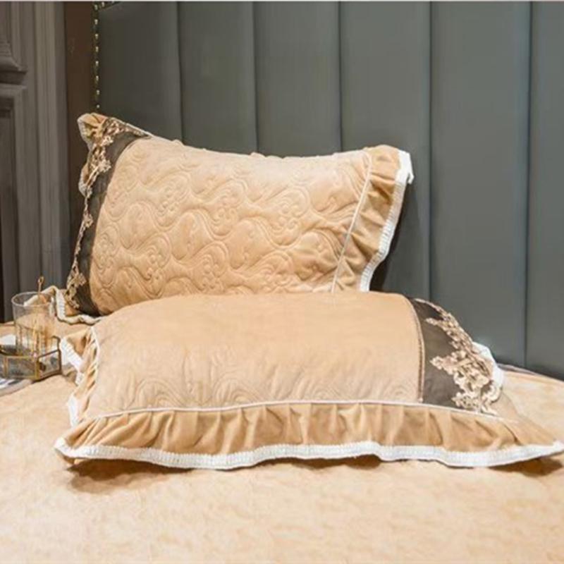 Colcha acolchada de terciopelo - Embroidery Quilt Cover reseña y precio