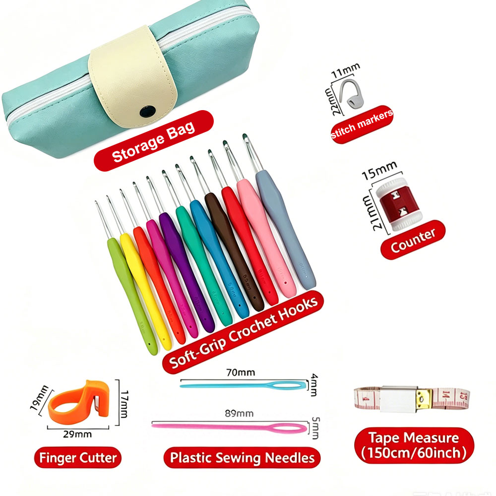 Juego de 37 Agujas de Ganchill - Embroidery Needles reseña y precio